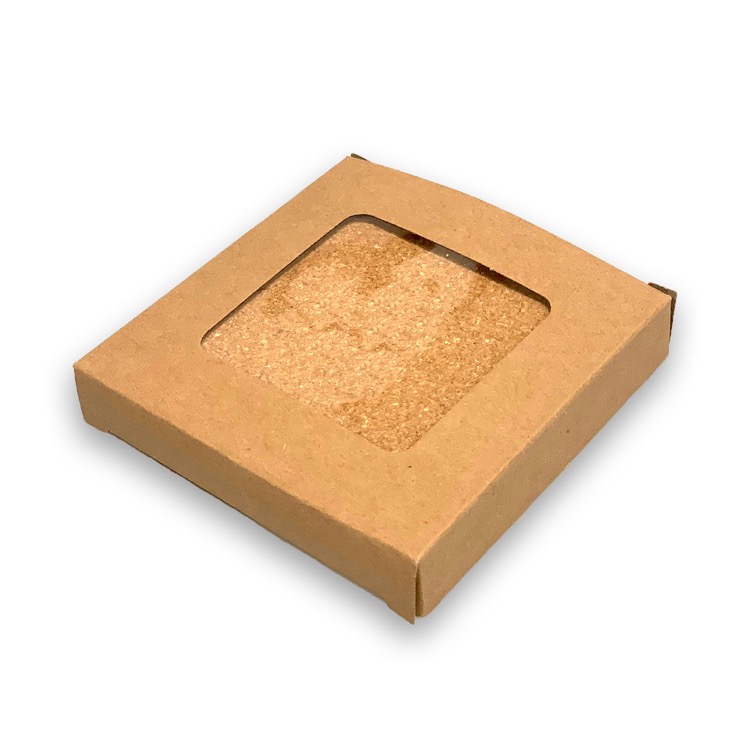 Vineyards Cork Coaster Round Set of 4 5