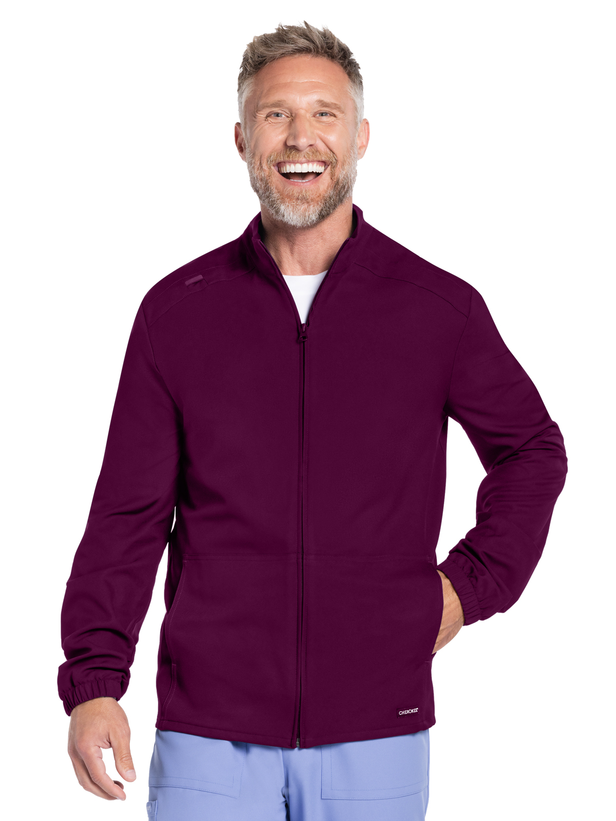 Cherokee - WW Originals Ultra - Men's 2-Pocket Zip Front Jacket 12