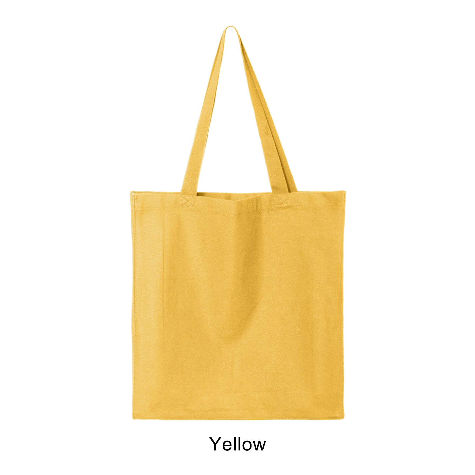 12 oz. Heavy Cotton Gusset Shopping Tote Bag_R111BT 15