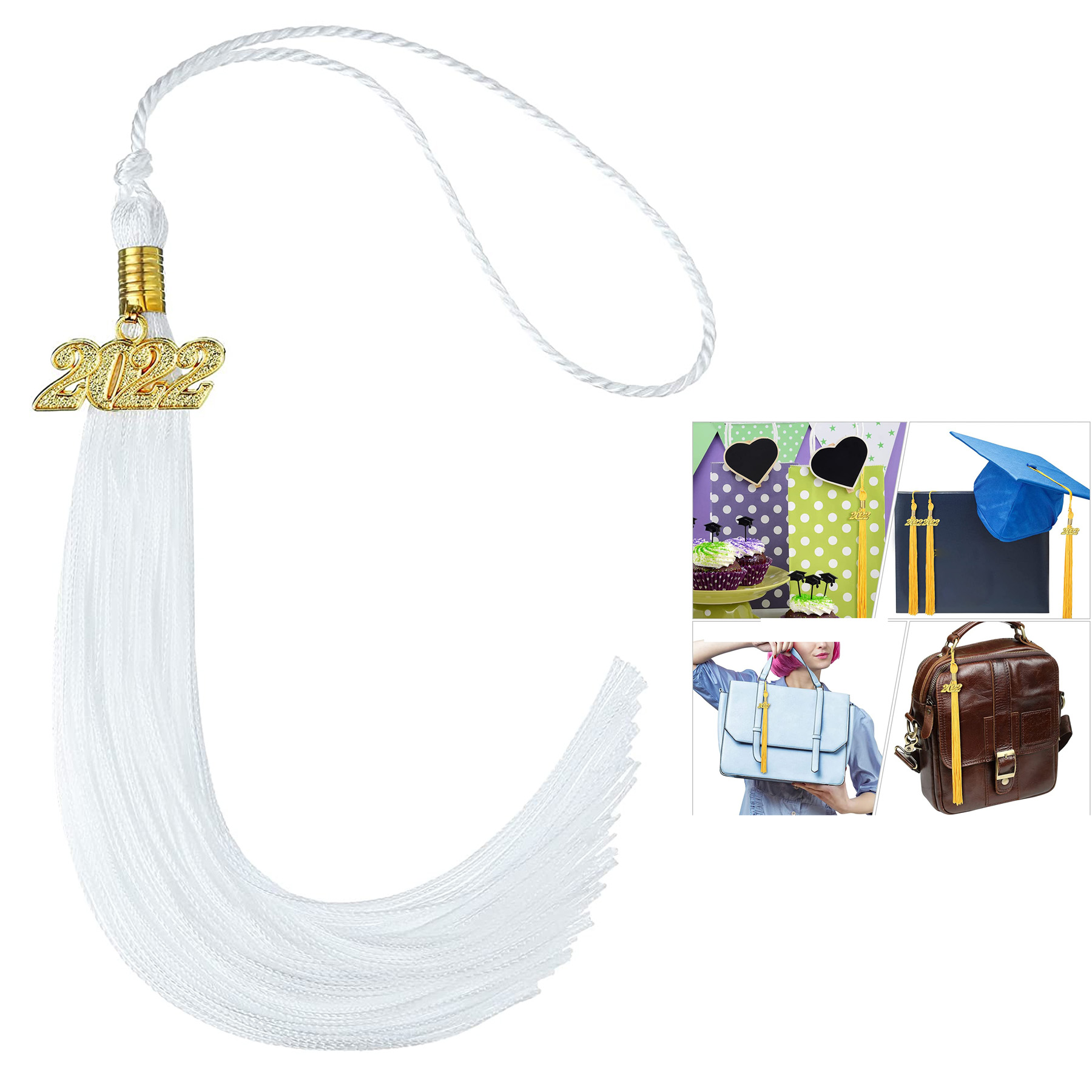 Tiny Tri-Layered Tassels