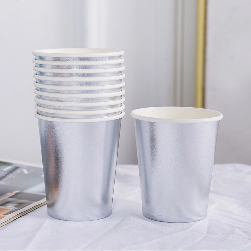 9oz Disposable Party Picnic Beverage Ice Cream Paper Cup 11