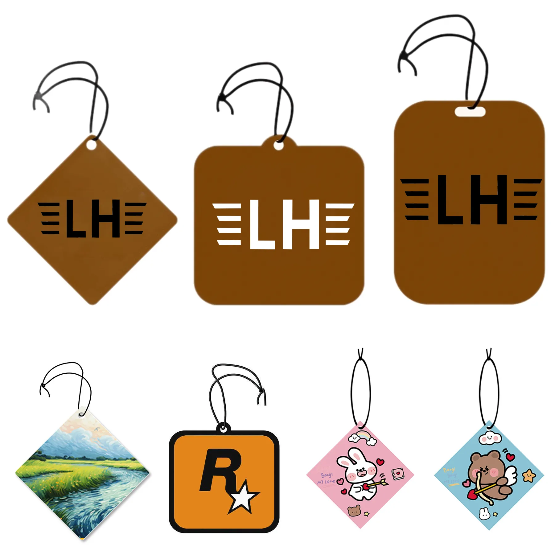 Custom Car Air Freshener Ornaments 2