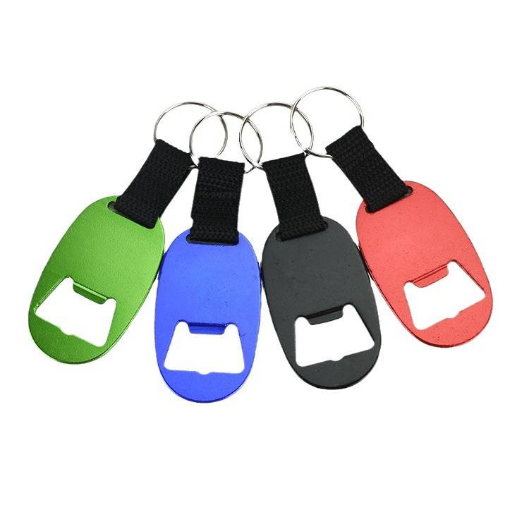 Metal Key Tag With Bottle Opener 1
