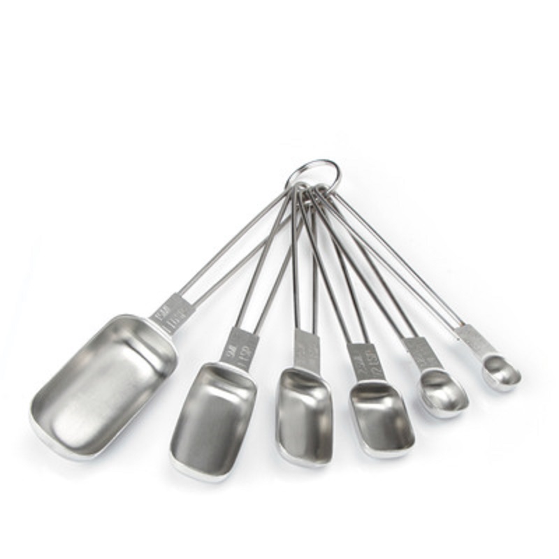 6pcs Square-head Measuring Spoons Set 2