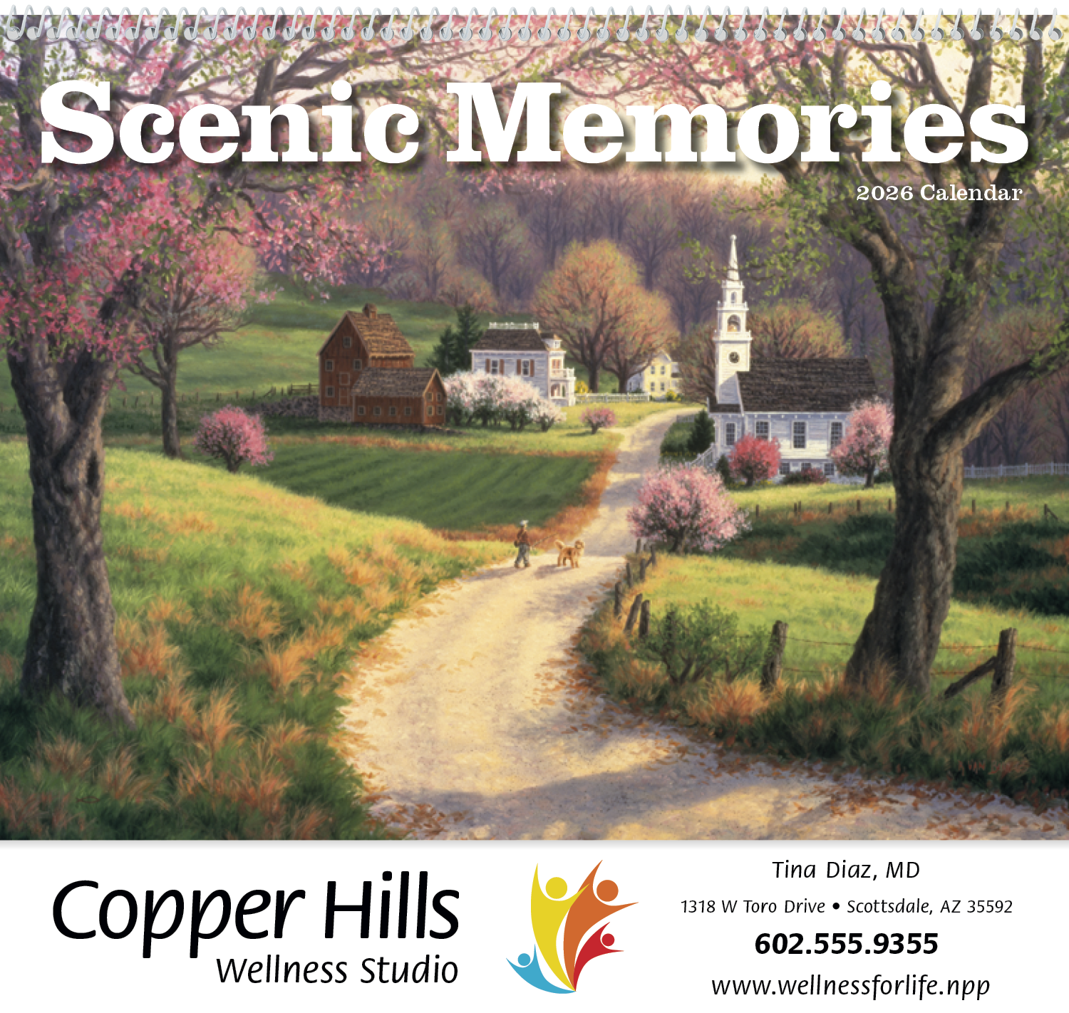 Good Value™ Scenic Memories - Spiral Calendar 30
