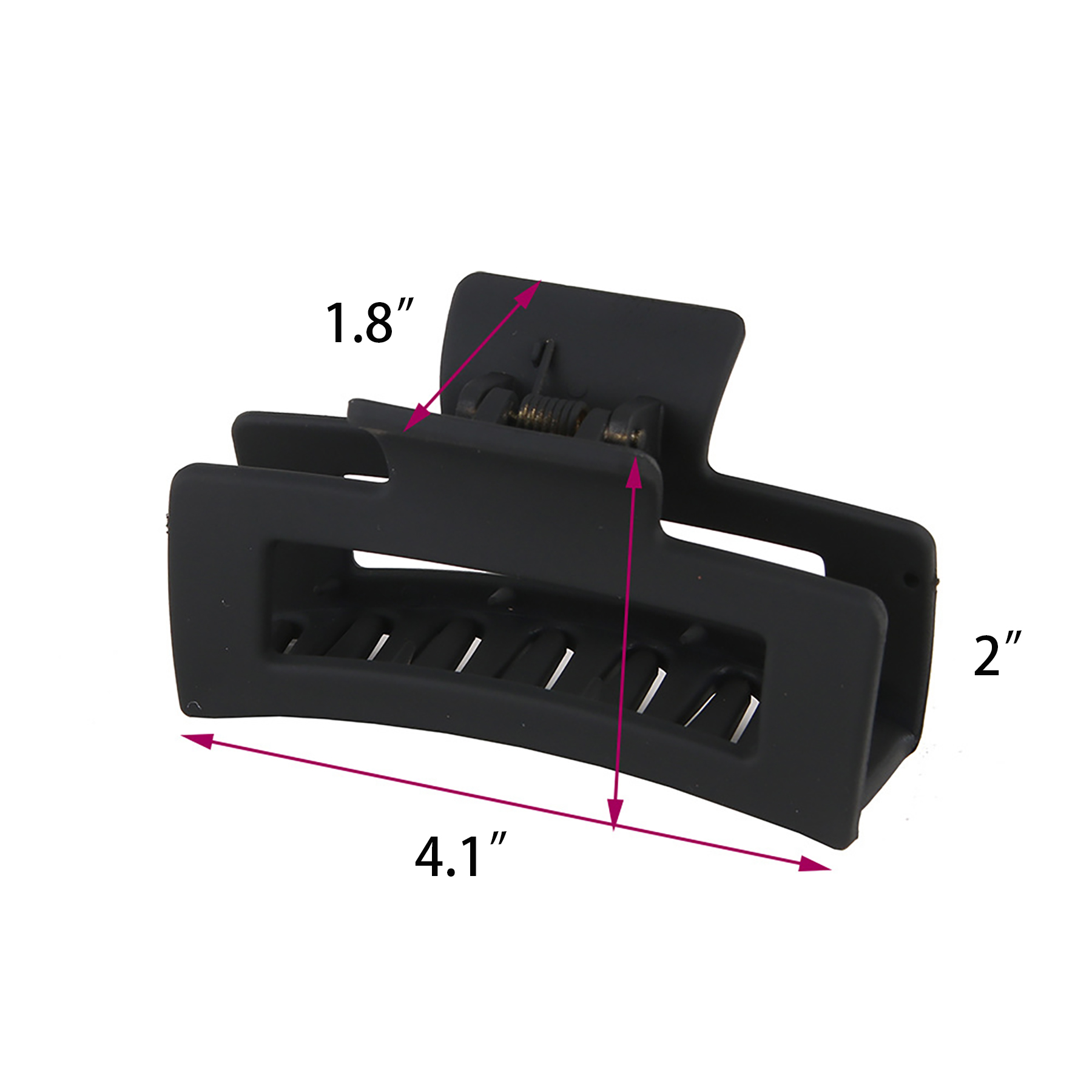 Rectangular Hair Clip 4