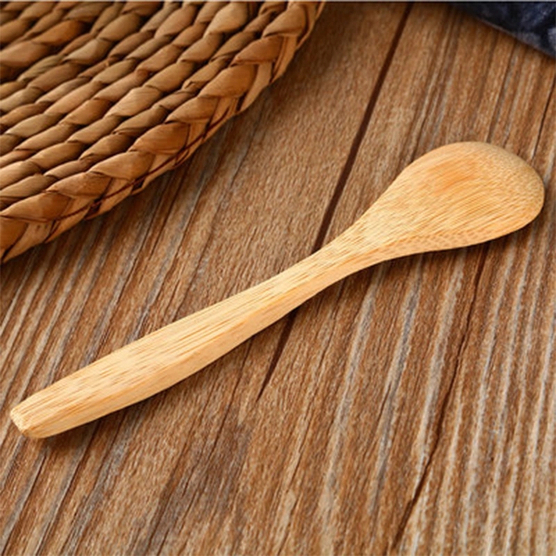 5.2"*1.18" Seasoning Spoon Stirring Wooden 4