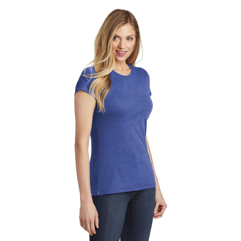 District Women's Fitted Perfect Tri Tee. 10