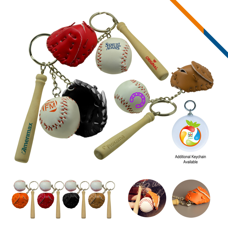 Baseball Glove Keychain 4