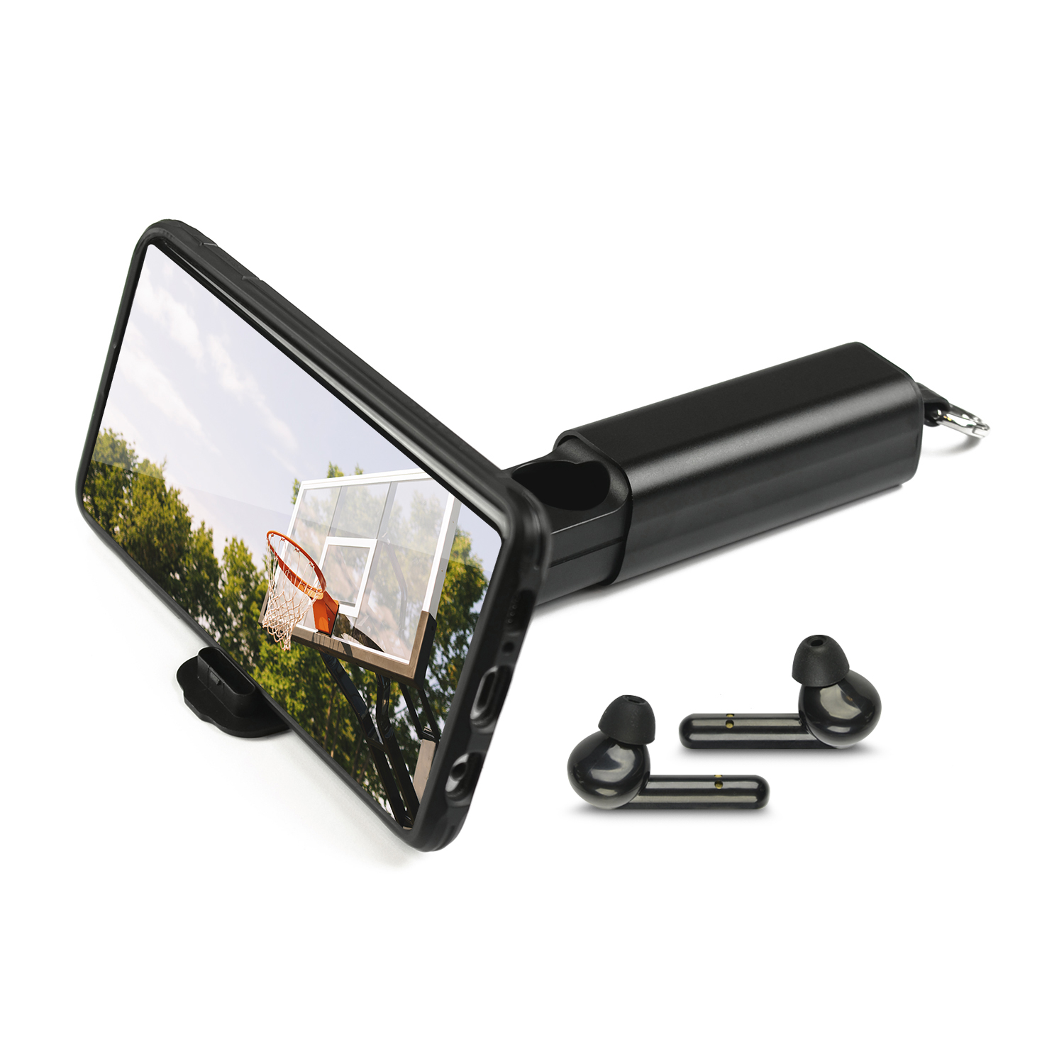 Truly Wireless Earbuds with Phone Stand