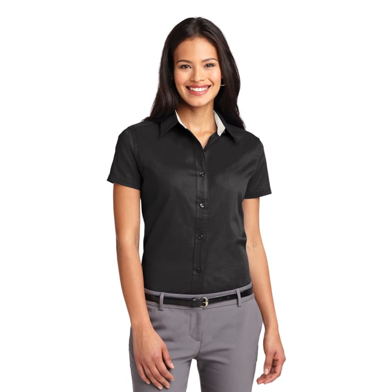 Port Authority Ladies Short Sleeve Easy Care Shirt. 95
