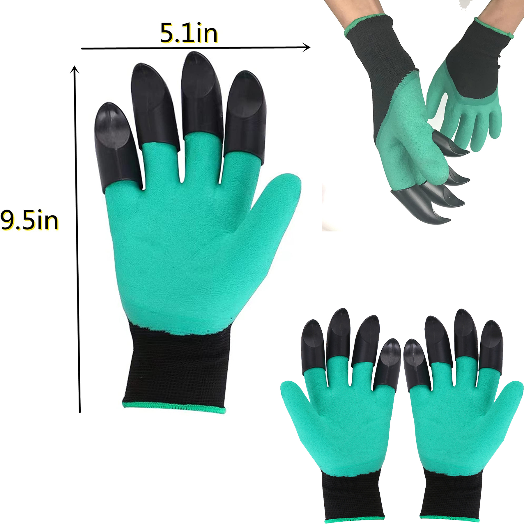 Garden Elf Gloves With Claws 2