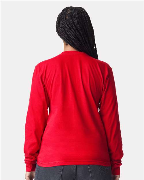 Unisex Fine Jersey Long Sleeve Tee - 2007 62