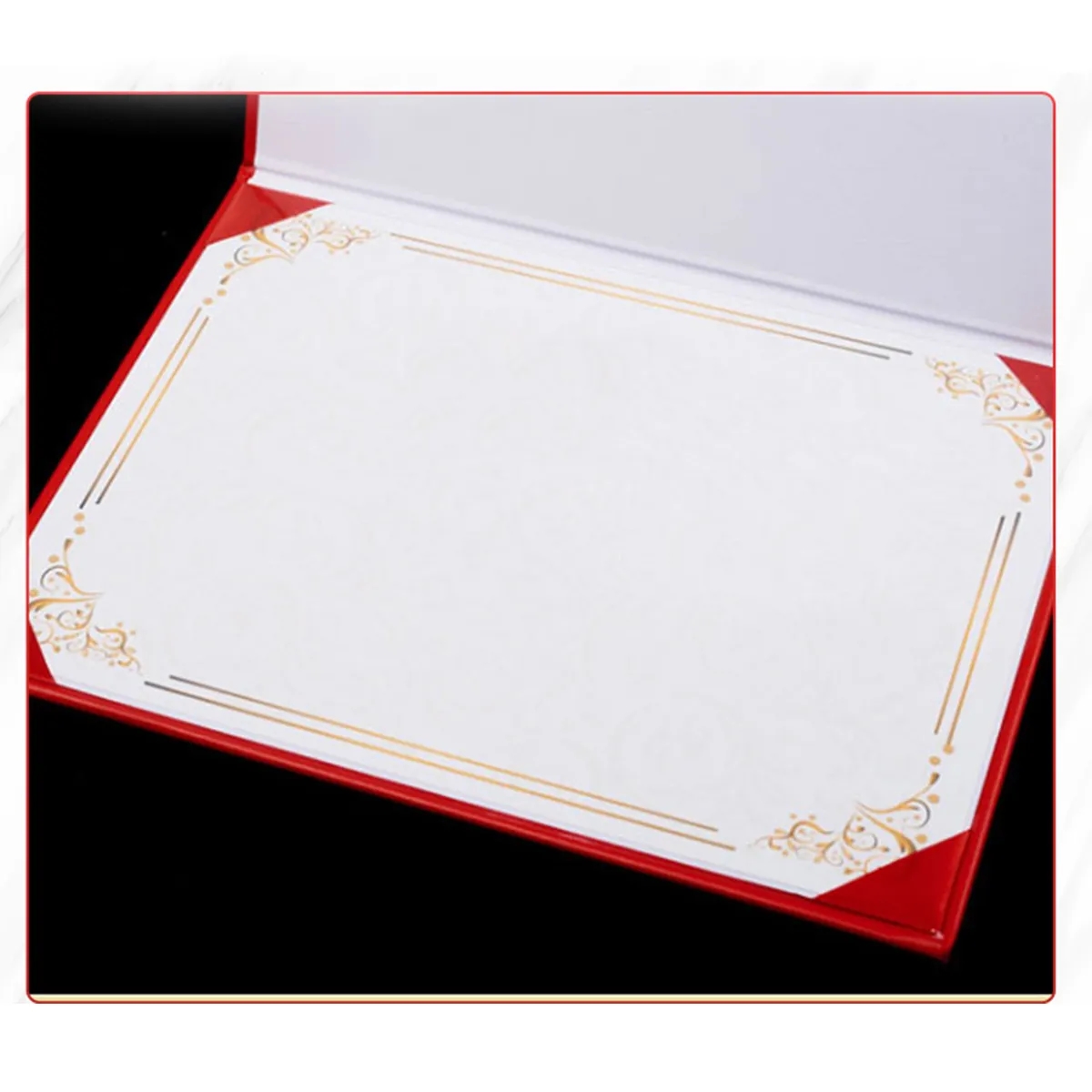 Smooth soft Leather Imprinted Diploma Cover 3