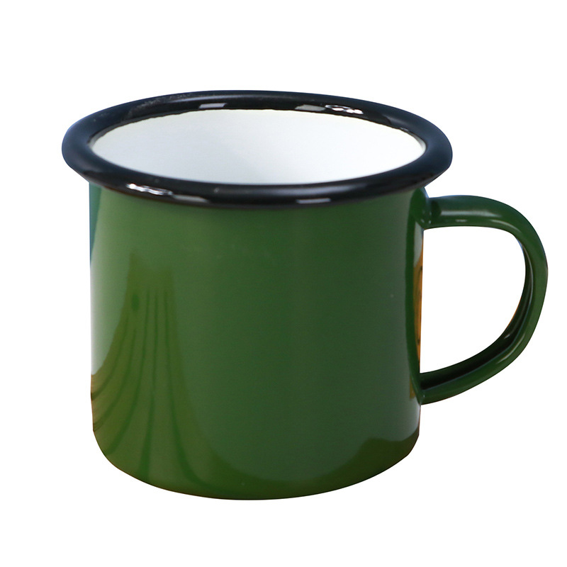 12 Oz. Custom Campfire Enamel Mugs 2