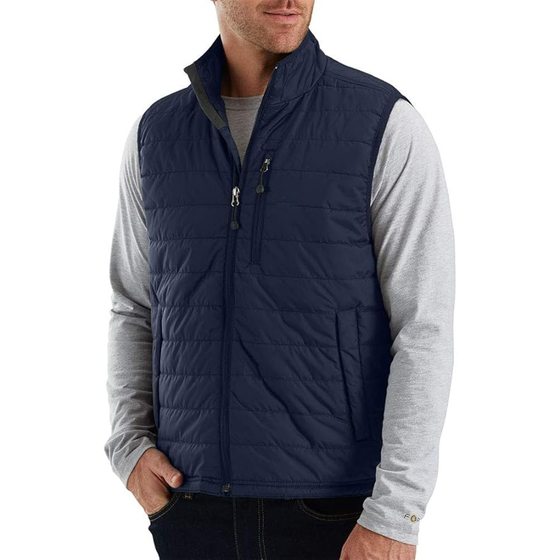 Relaxed Fit Lightweight Insulated Vest 12
