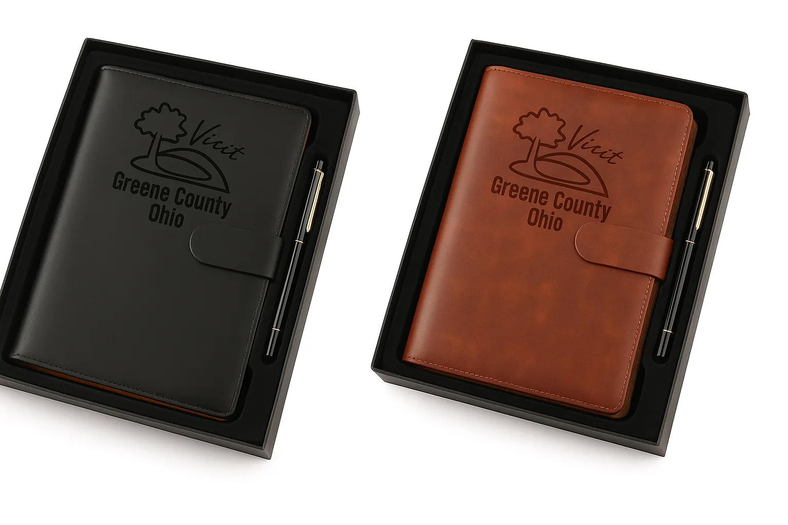 Leather Padfolio Blinder with Pen- Gift Set 6