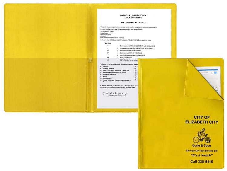 Flexible Cover Presentation Folder 10