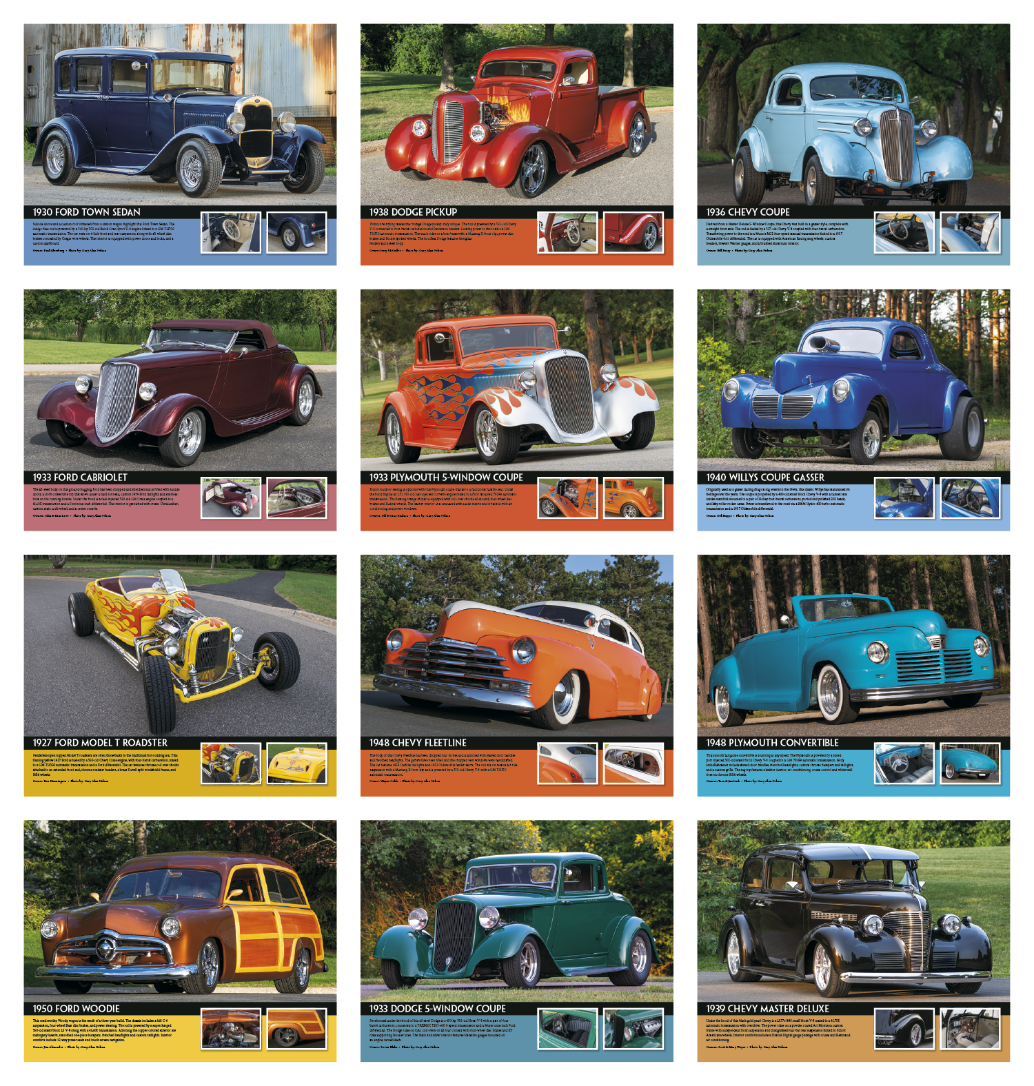 Triumph® Calendars Street Rods Calendar 9