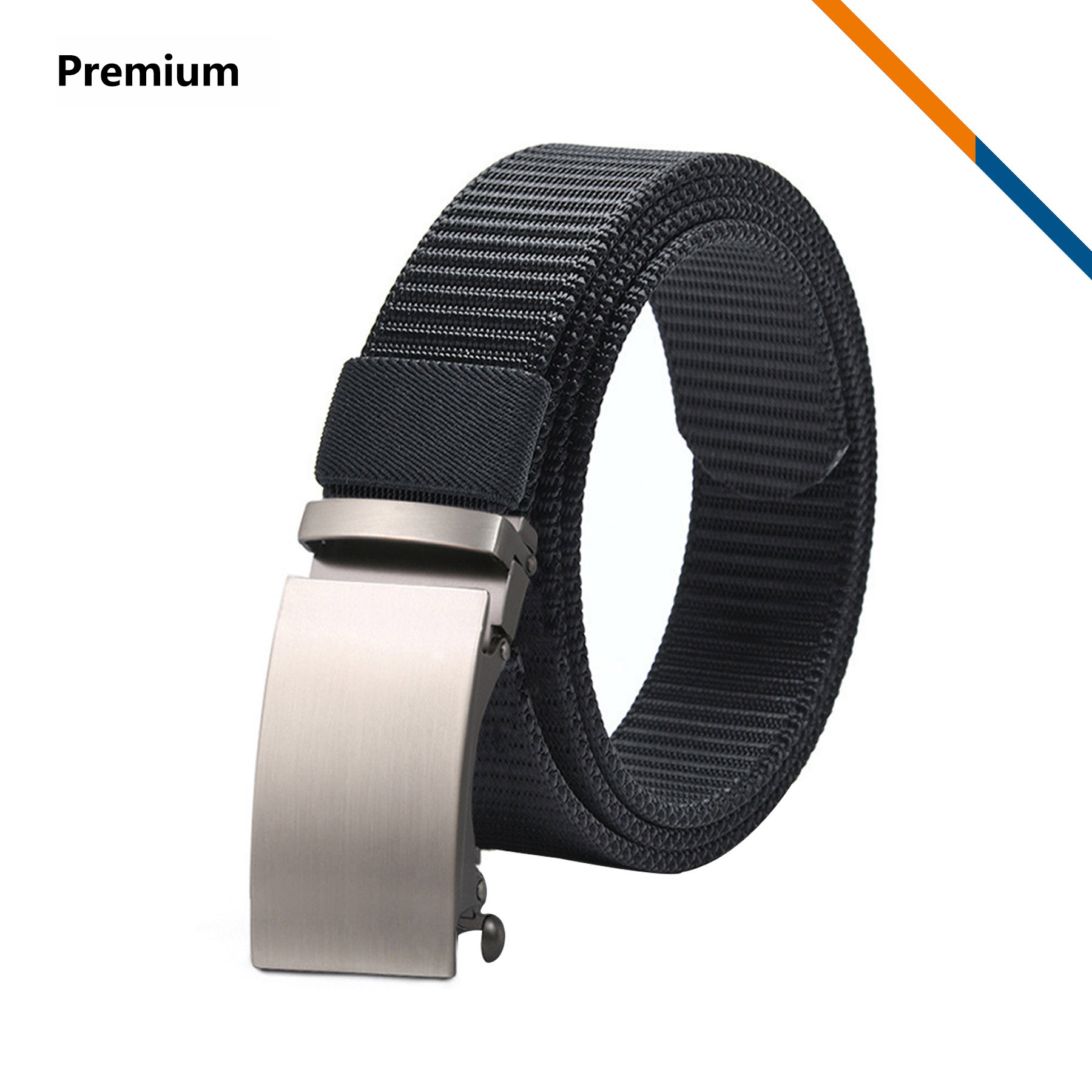 Terio Adjustable Metal Buckle Canvas Belt 13