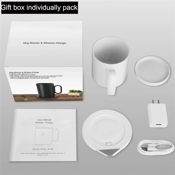 Smart Mug Warmer Phone Wireless Charging Set 4