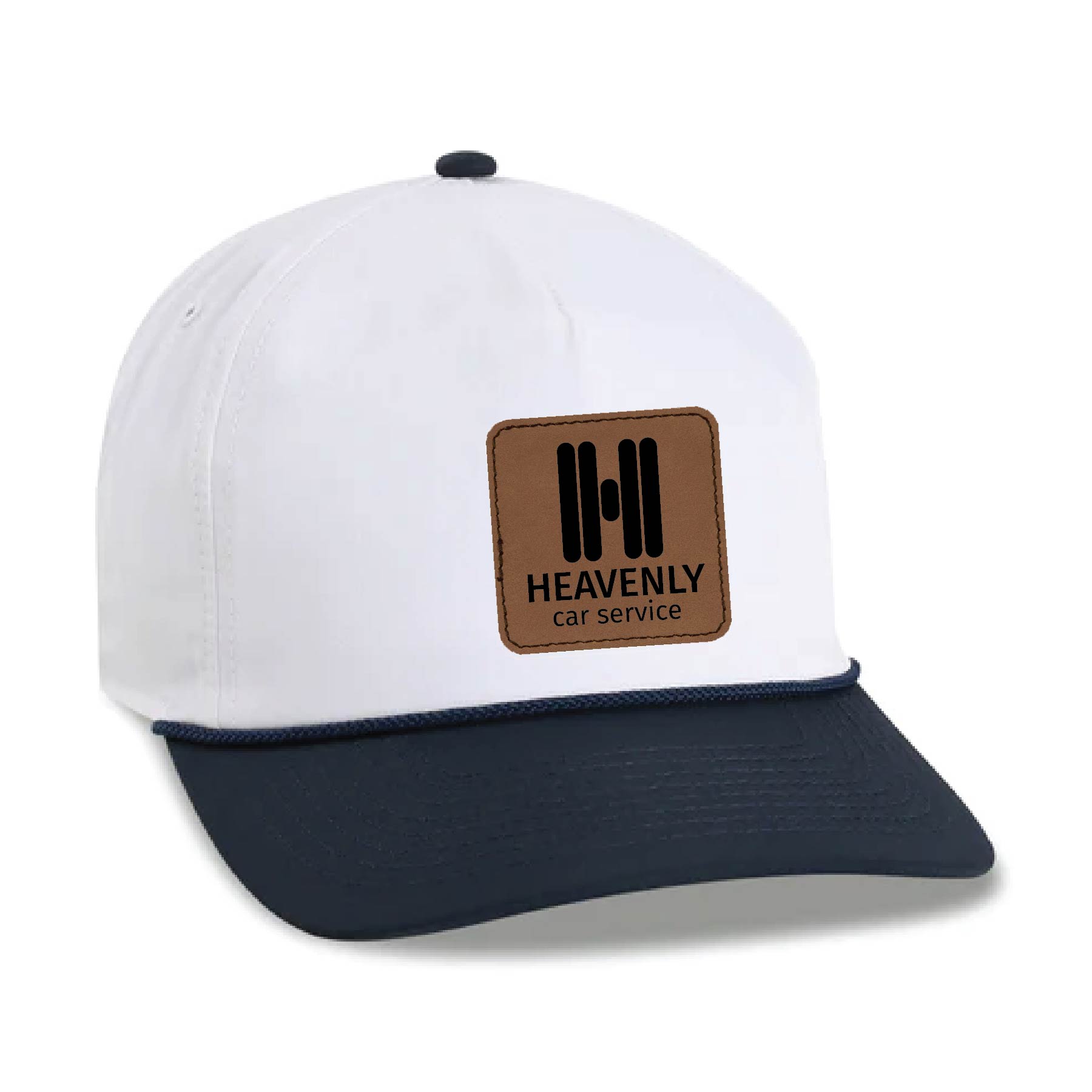Imperial 5054UT 5-Panel The Harrison Two-Tone Performance Rope Cap with Patches or Embroidery 16