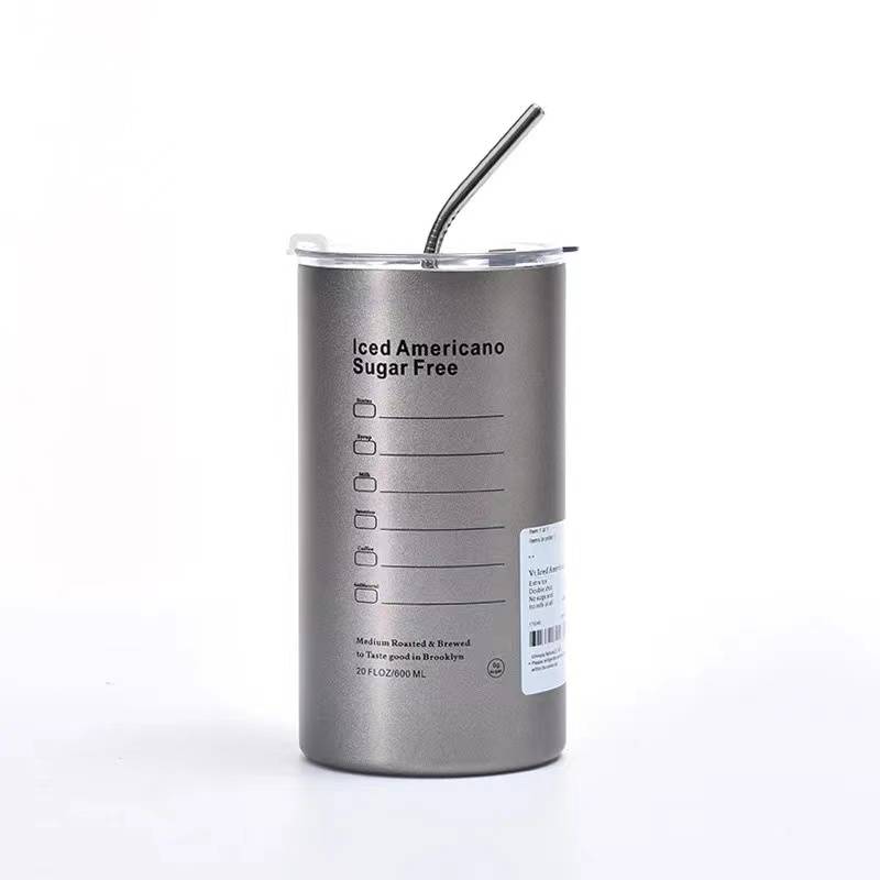 Stainless Steel Double Layer Keeps Cold Insulation Cup. 5