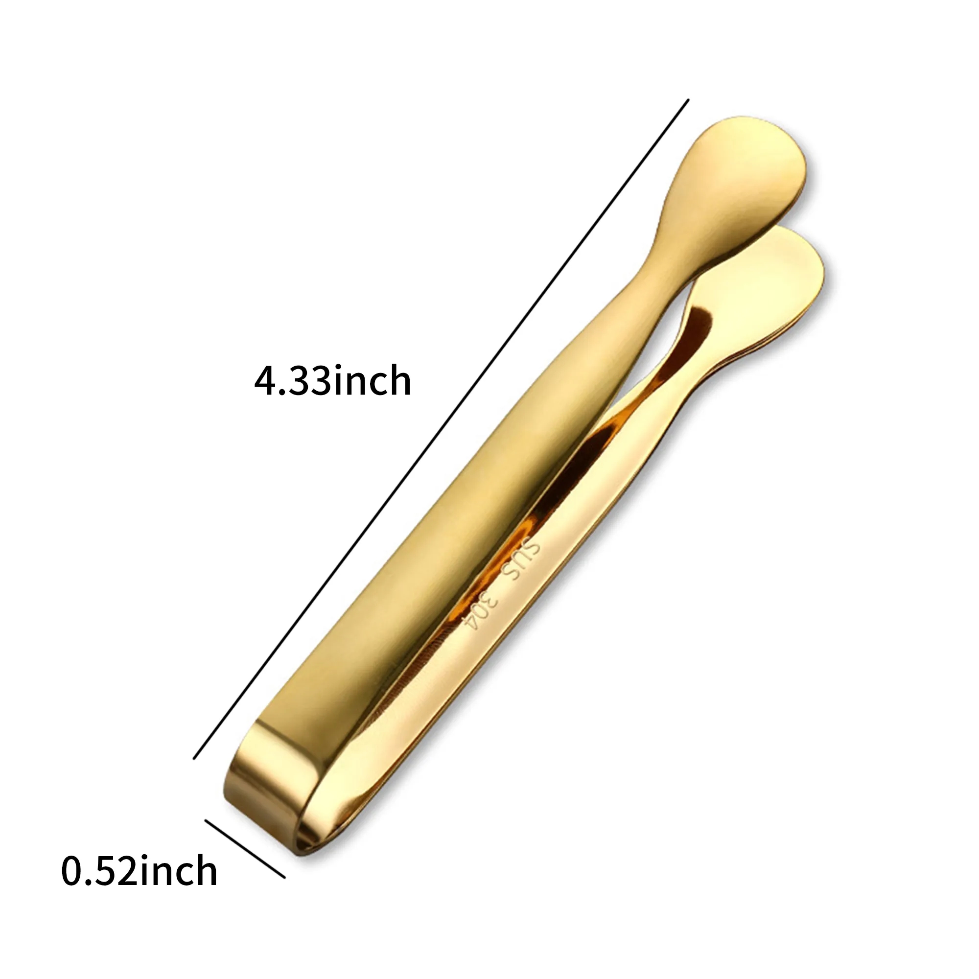 4.3 Inch Stainless Steel Tongs 5