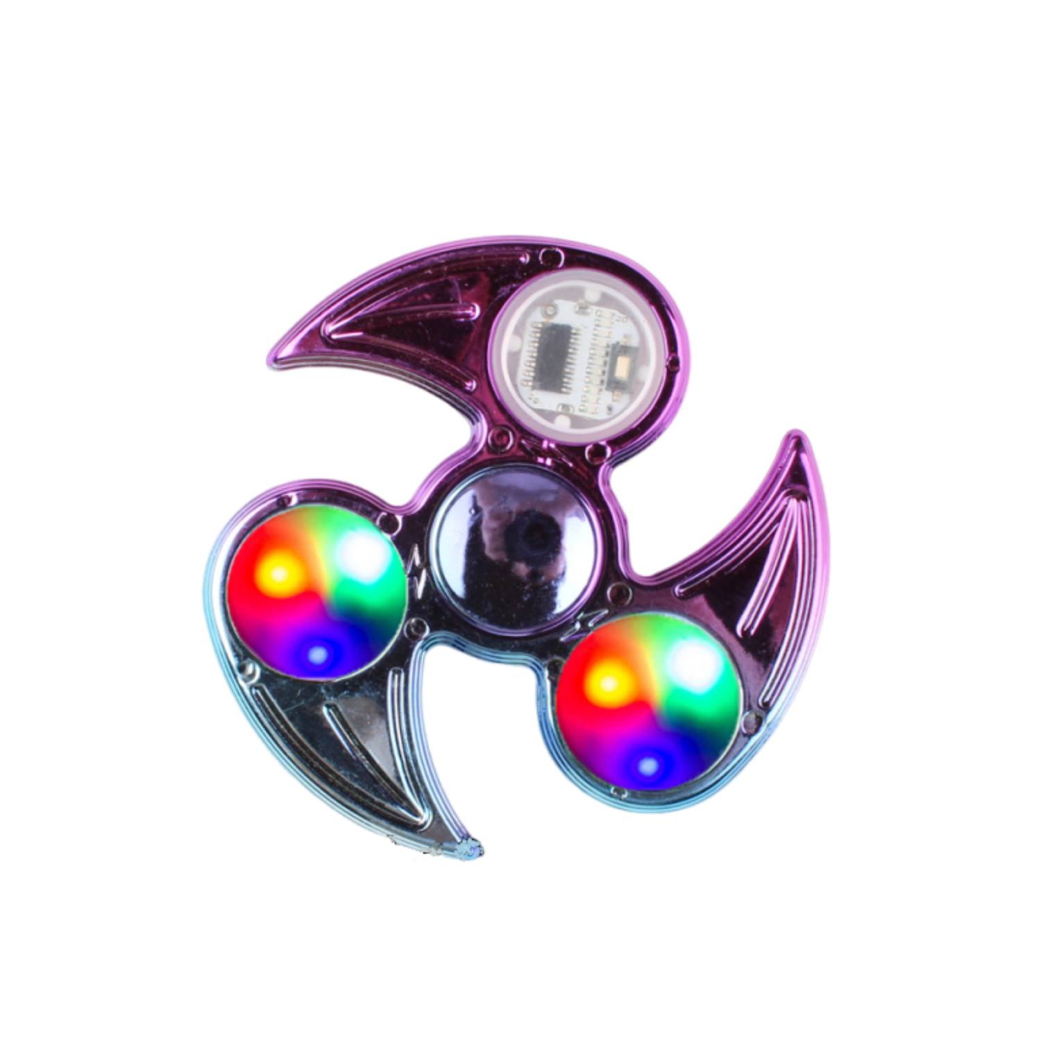 LED Light Finger Gyro Fidget Spinner 3