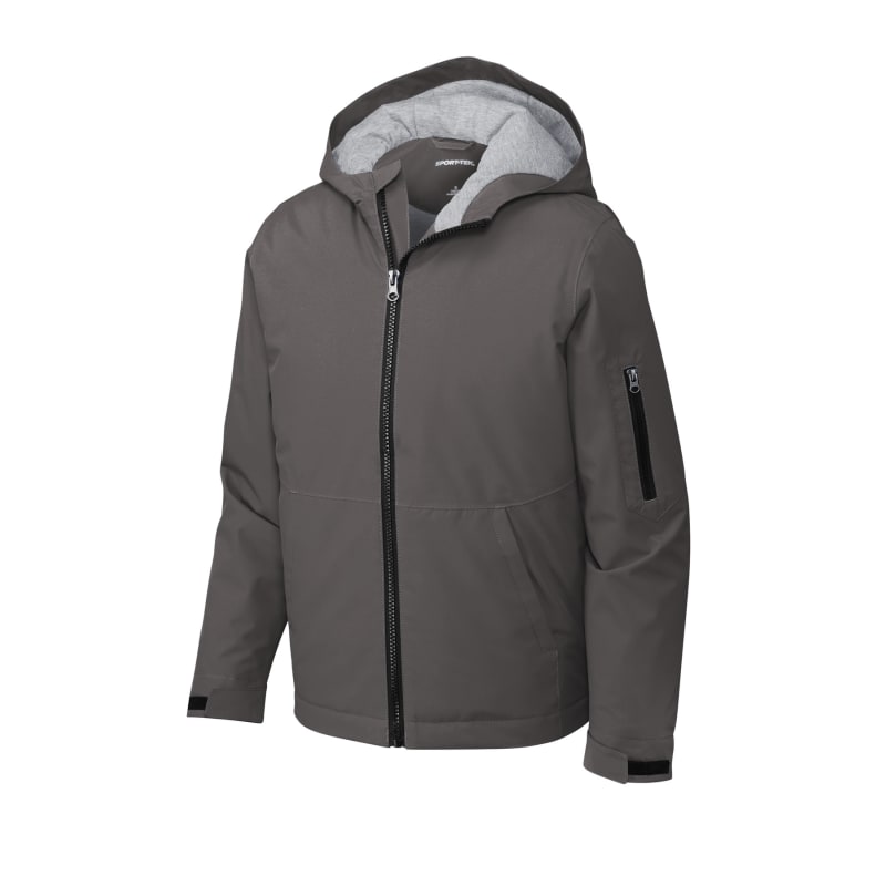 Sport-Tek Youth Waterproof Insulated Jacket 14