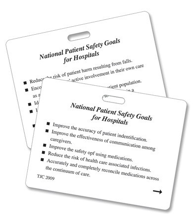 Badge, National Patient Safety Goals 1