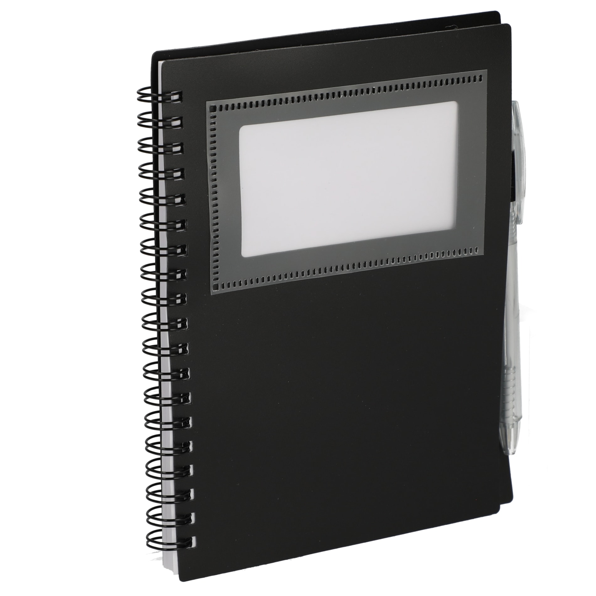 5" x 7" FSC Recycled Star Spiral Notebook with Pe