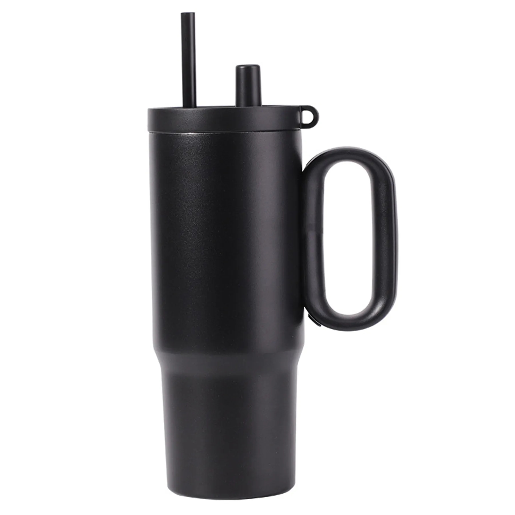 25 Oz. Stainless Steel Vacuum Straw Tumbler with Oval Handle 4