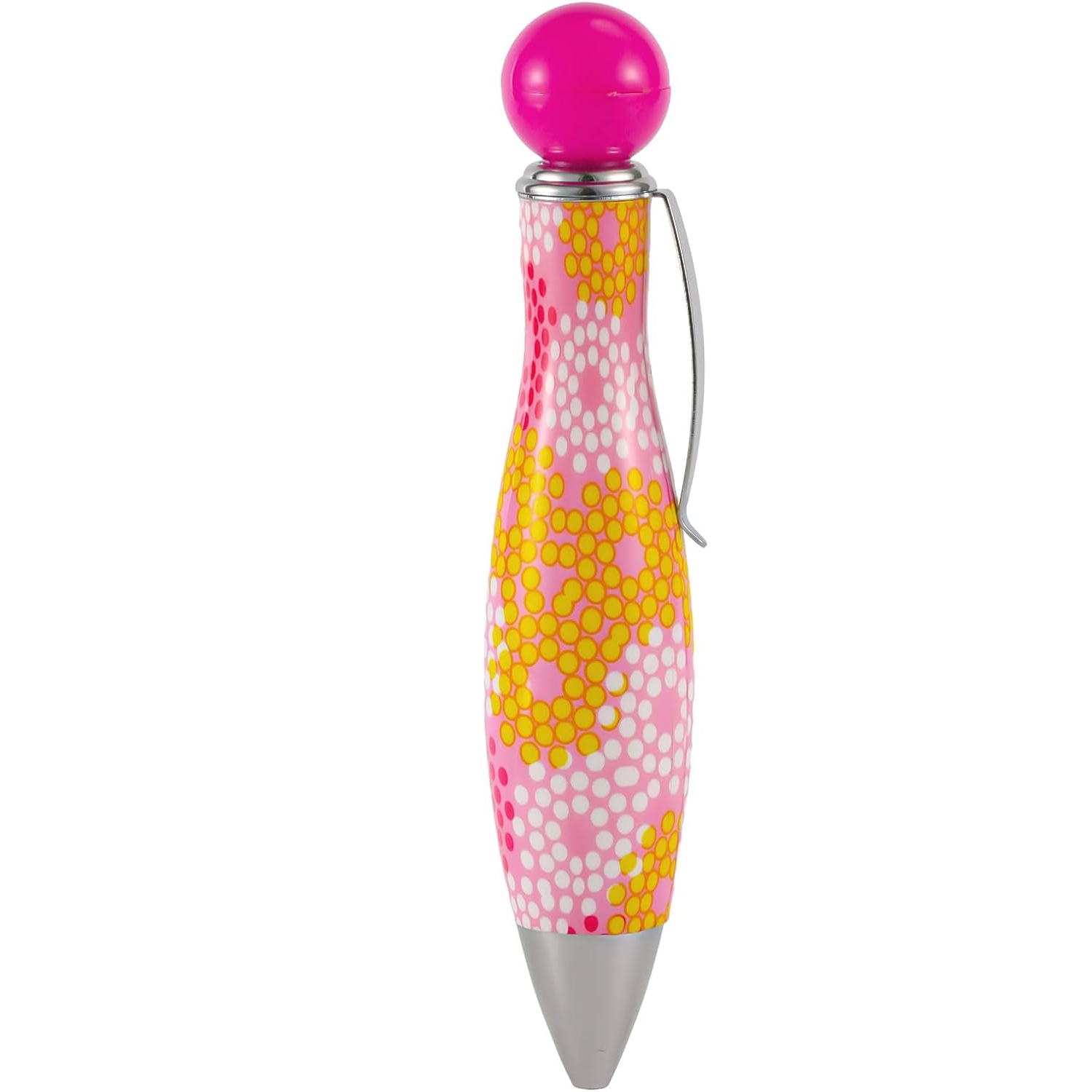 Ballpoint pen w/ six flower film short bowling balls 4