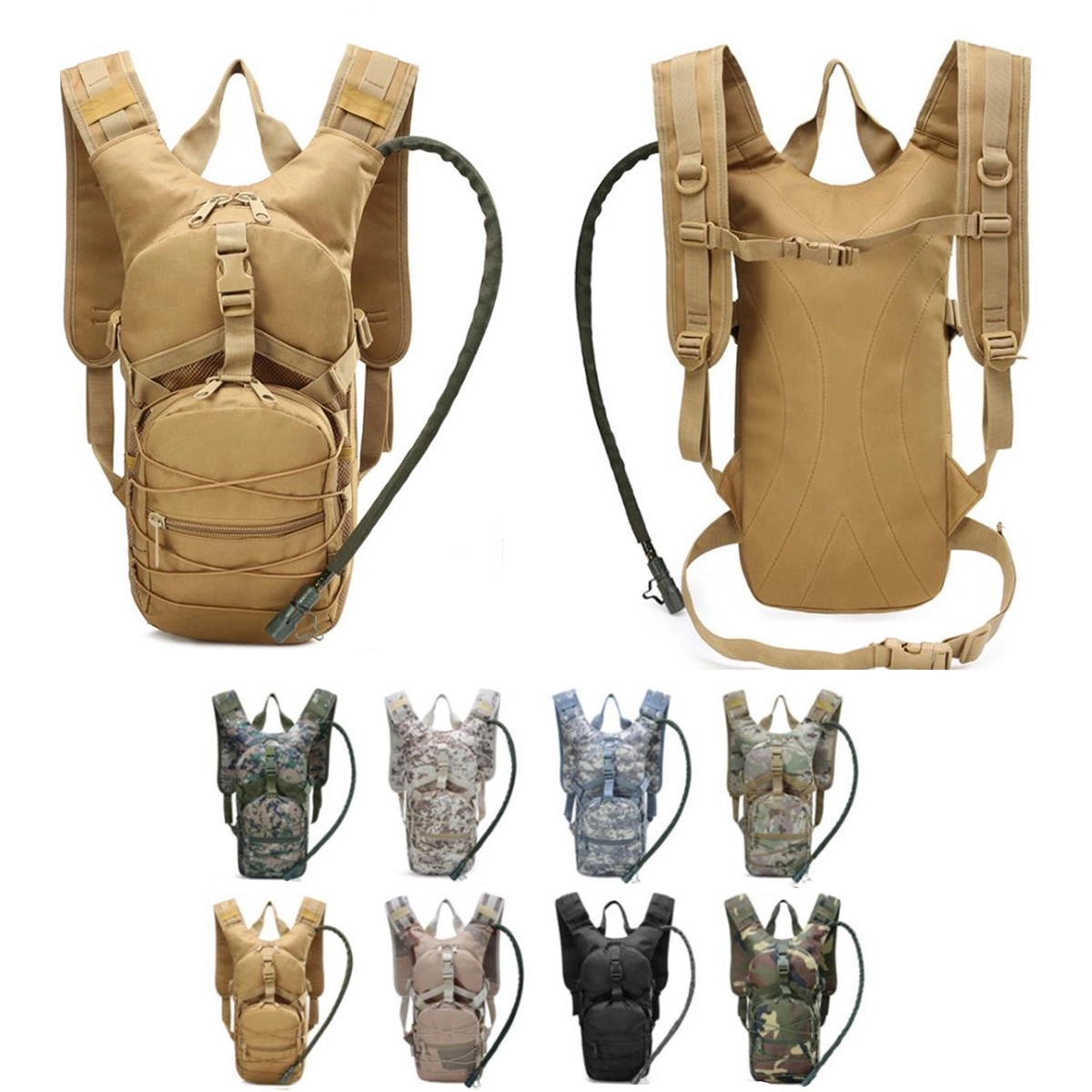 20L Capacity 900D Water Bladder Reservoir Bag Backpack 3