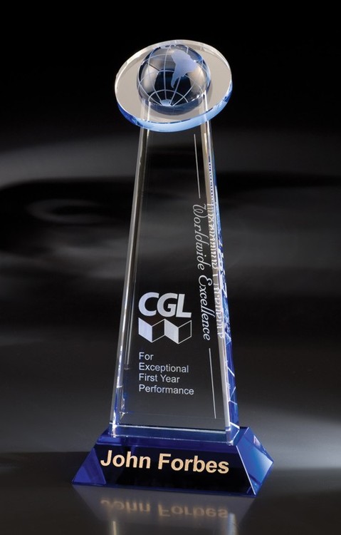 Contemporary Vistas Crystal Orbit Award 1