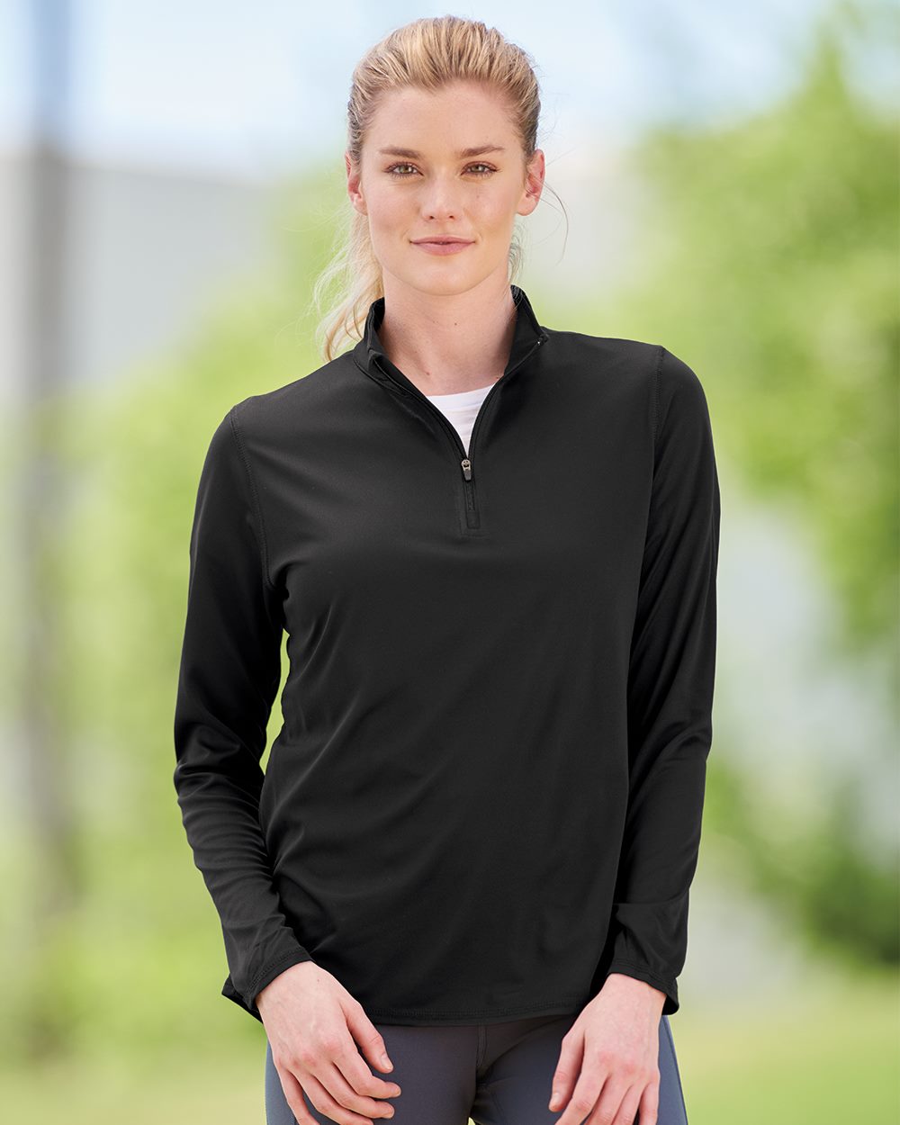 Women's Attain Color Secure® Performance Quarter-Zip Pullover - 2787 15