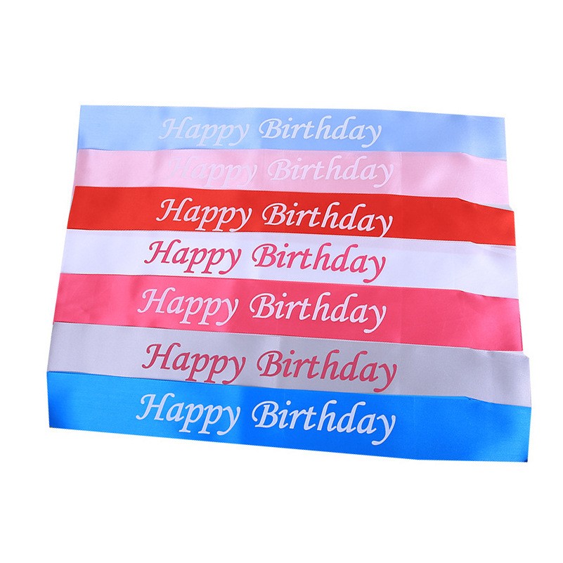 Satin Sash 2