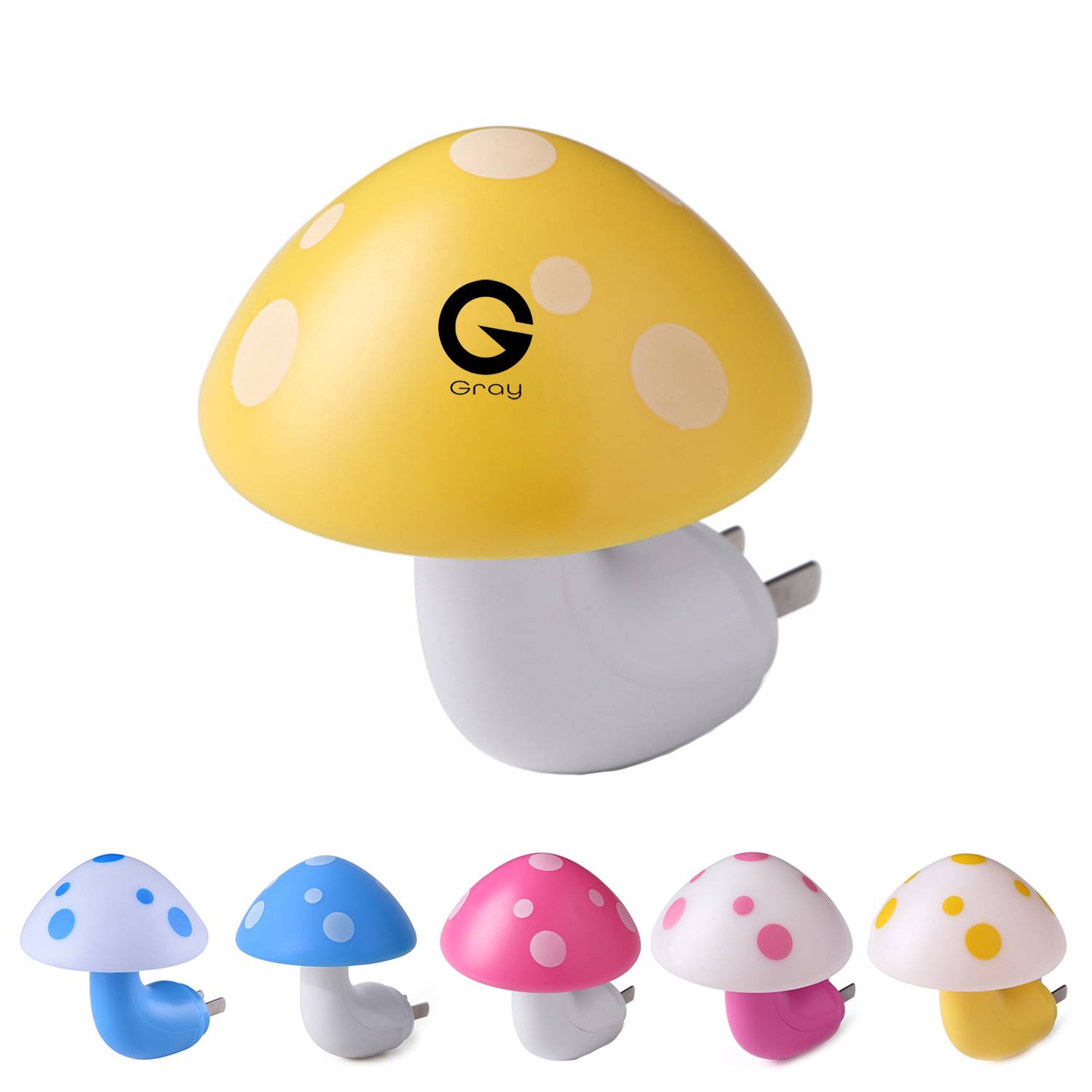 LED Night Light Plug in Lamp Mushroom 1