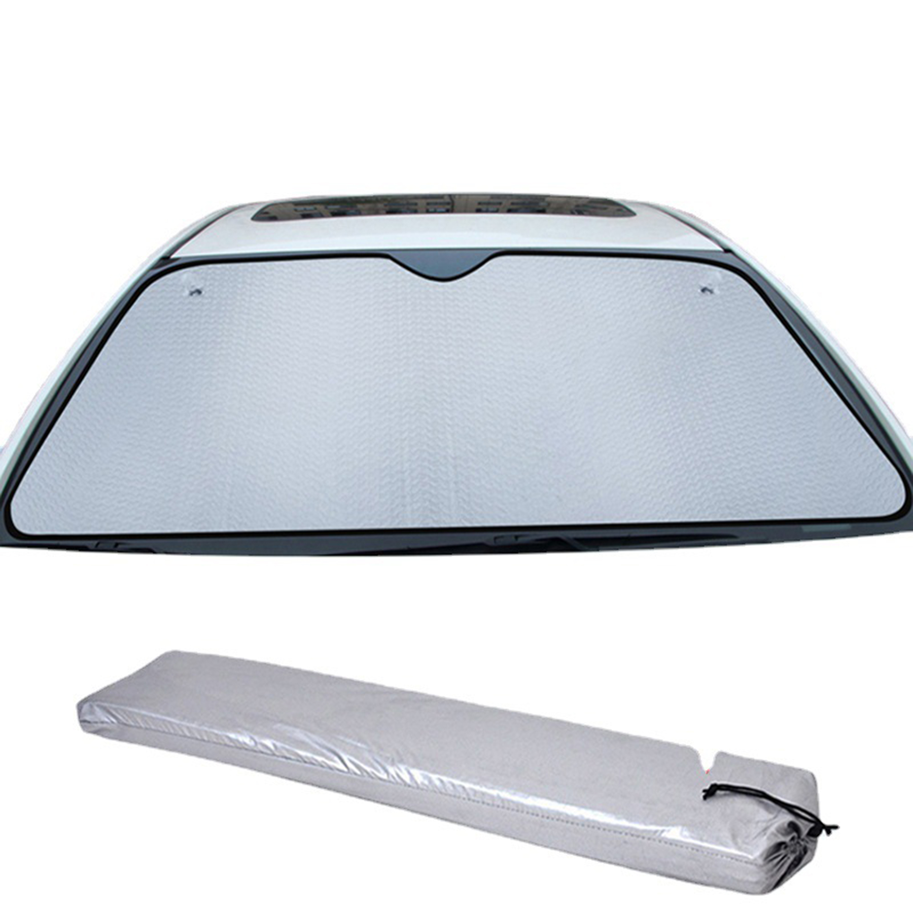 Car Windshield Sunshade Foldable Reflective Sun Visor 3