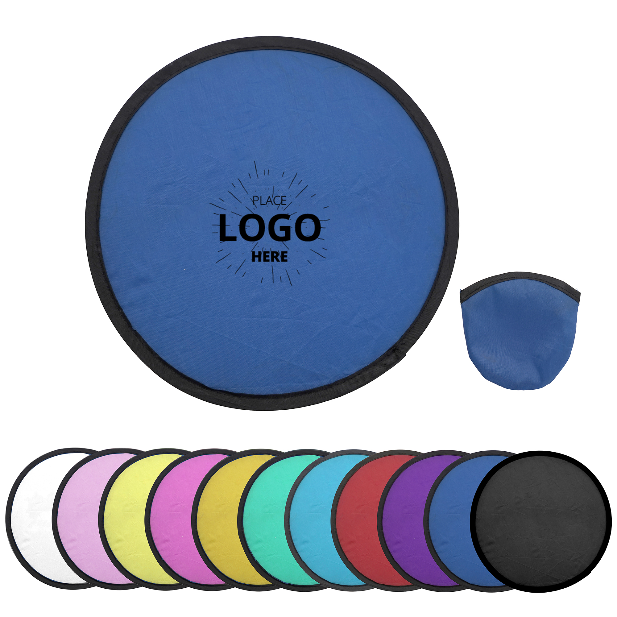 Folding Round Advertising Fan MOQ200 1