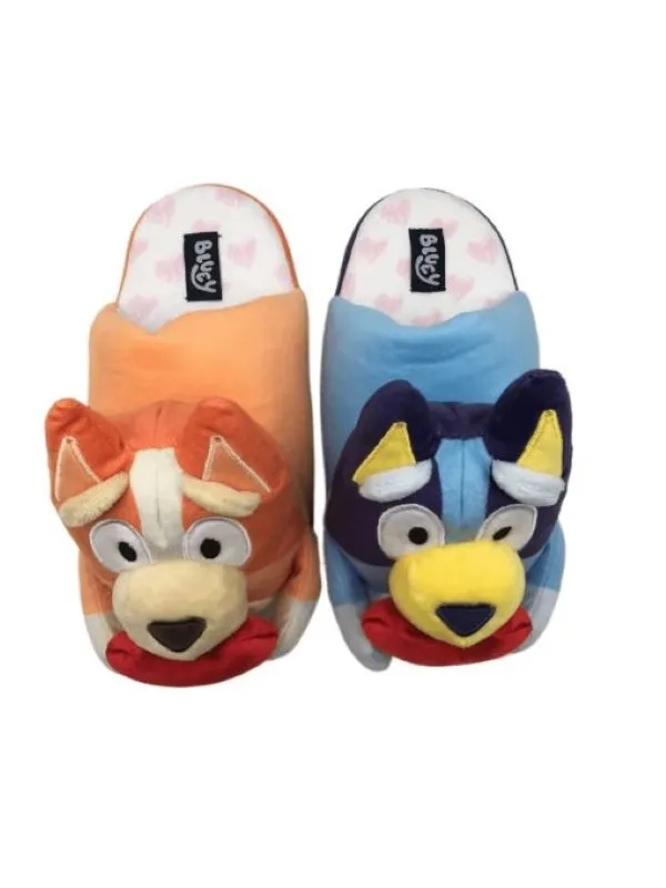 Girls Valentine's Day 3D Scuff Slipper with License 3
