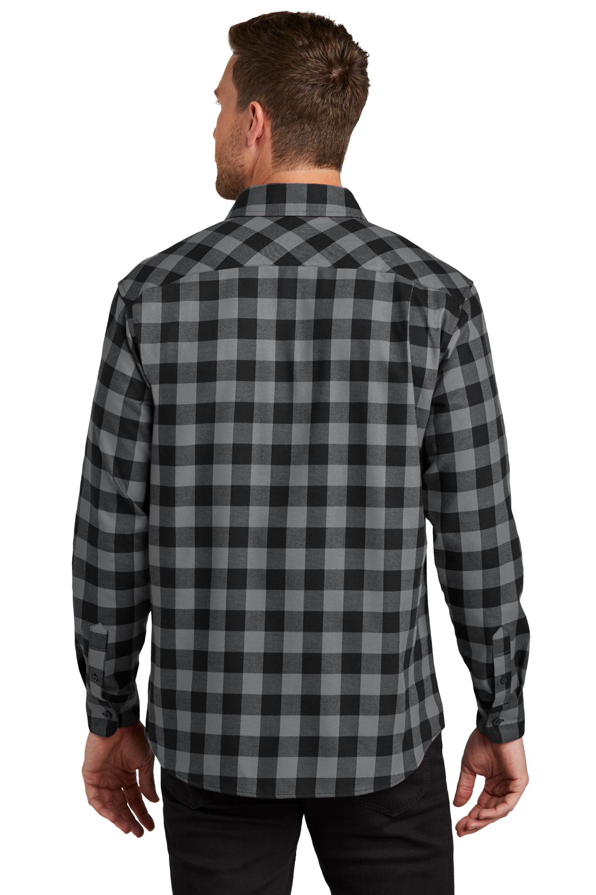 Port Authority Plaid Flannel Shirt. W668 30