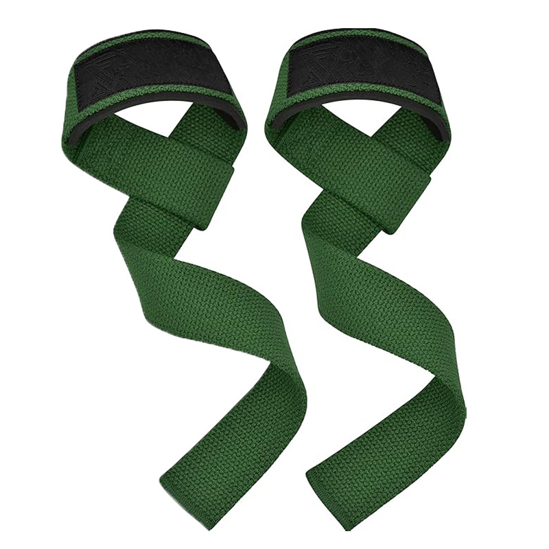 Padded Cotton Lifting Wrist Strap 4