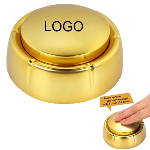 Golden Recordable Easy Talking Button 4