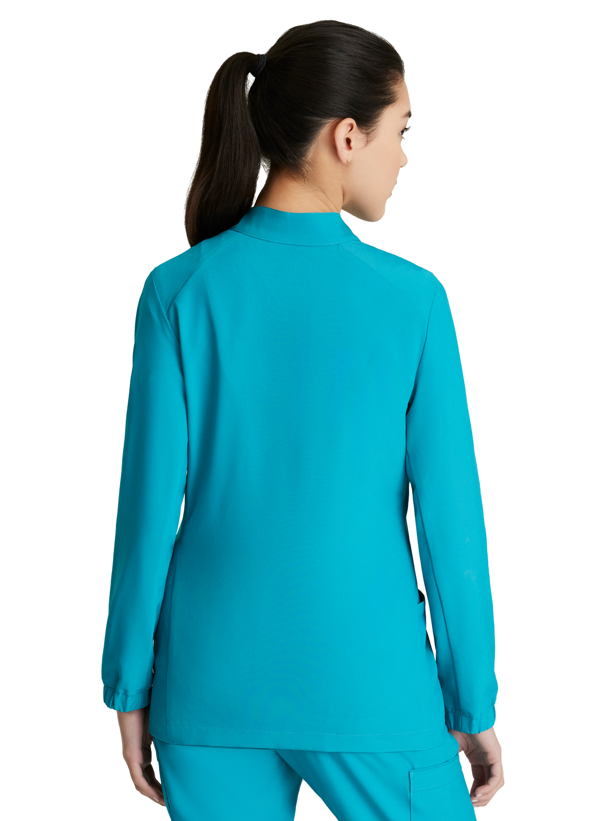 Grey's Anatomy Evolve Stretch - Women's Three-Pocket Virtue Warm-Up Scrub Jacket 46