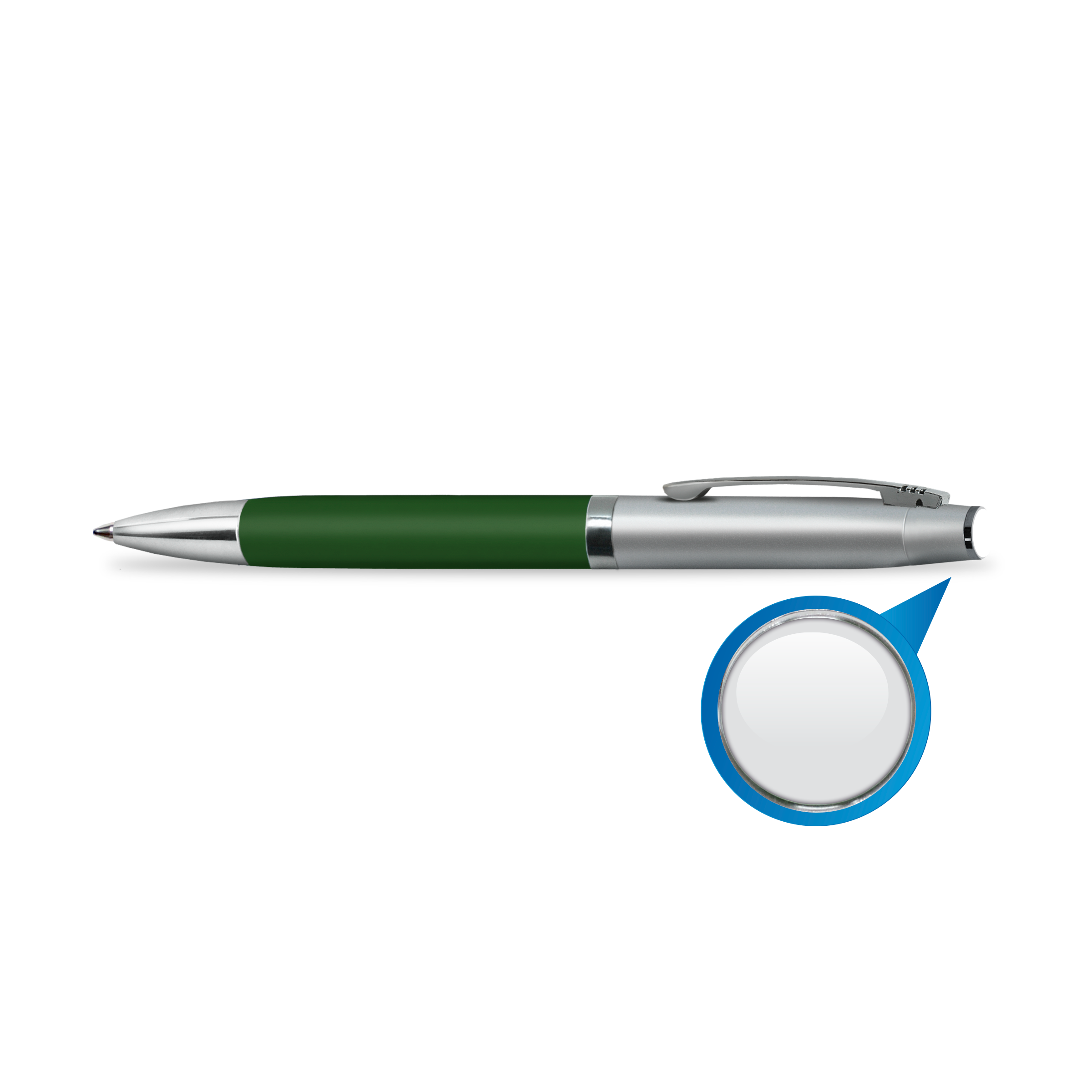 Comfort Grip Logo Top Pen