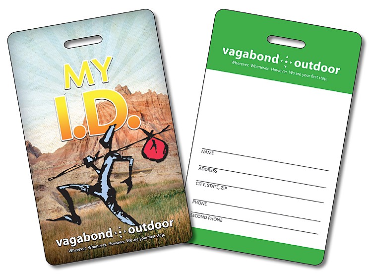 Extra-Thick Laminated I.D./Wallet Card with Punch - 3.375x2.125 - 24 pt. 1