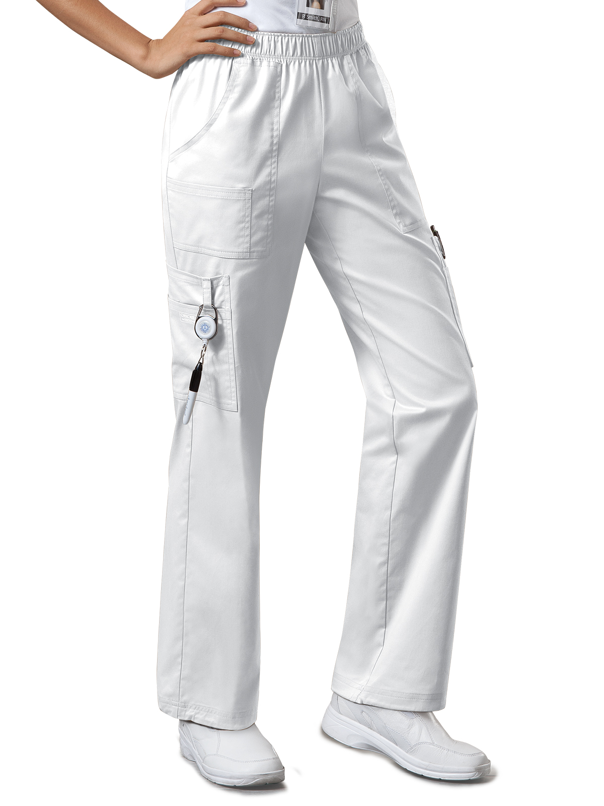 Cherokee - Workwear Core Stretch - Mid Rise Pull-On Cargo Pant 11