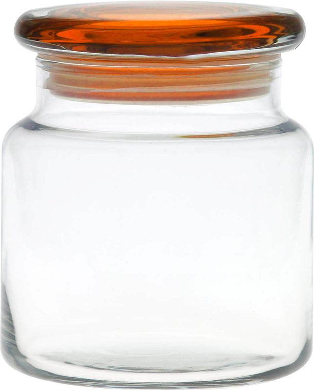 16 oz. Apothecary Jar with Flat Lid 15